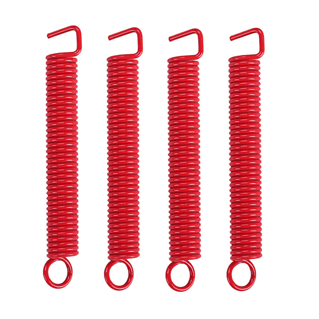 4Pcs Electric Guitar Tremolo Bridge Springs for  Bridge Guitar Red