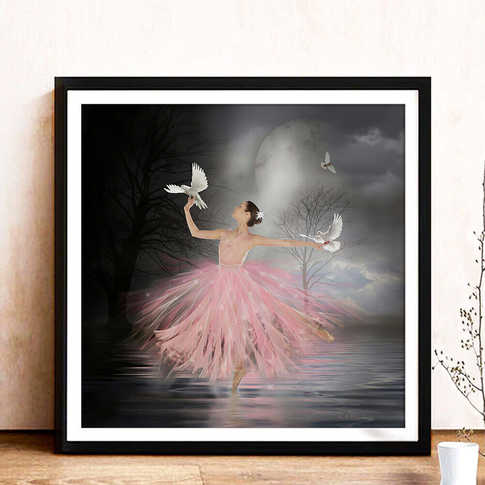 Ballet Girl Full Drill Diamond Painting DIY Mosaic Kit Picture Home Decor