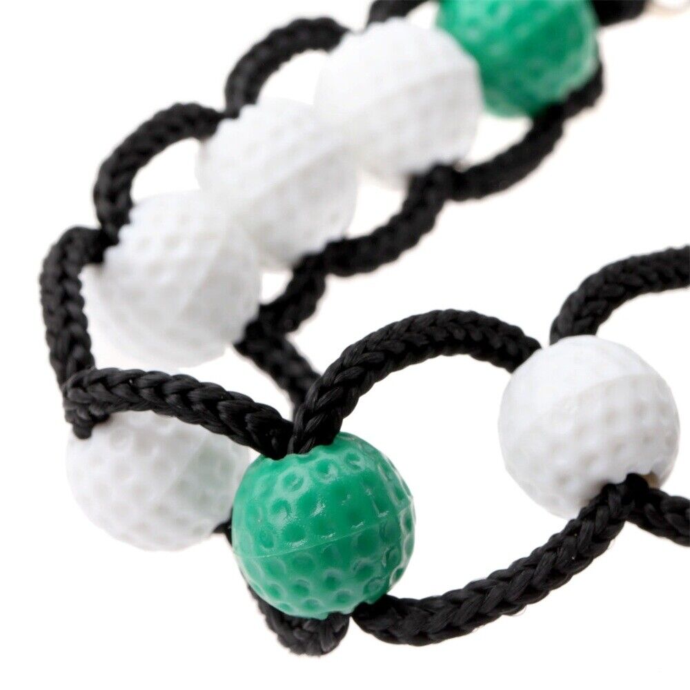 Designed Bead Bracelet Golf Stroke Shot Score Counter Chain Keeper Scoring Clip