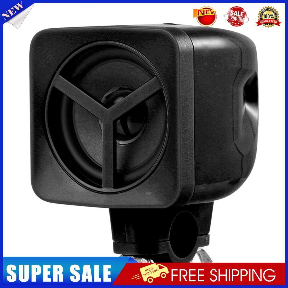 MTB Bike Bluetooth-Compatible Subwoofer Portable Motorcycle Audio (Black)