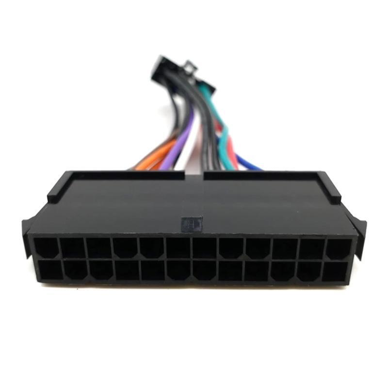10CM Durable 24 Pin To 14 Pin PSU Power Supply Cord ATX Adapter Cable For Lenovo