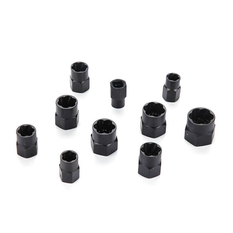 10 Pcs High section Bolt and Nut Grip Extractor Expansion Set