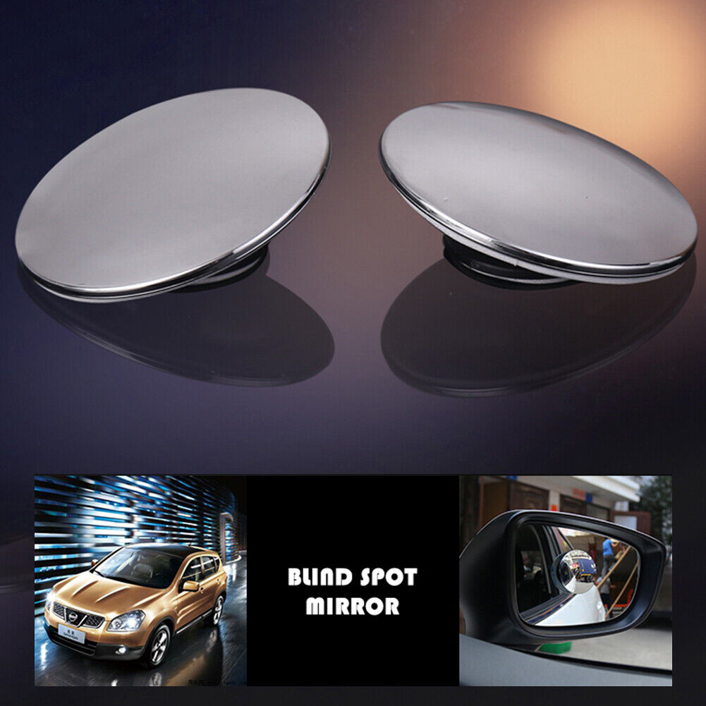 2pcs 360 Degree Adjustable Car Blind Spot Mirror Universal Rearview Mirror