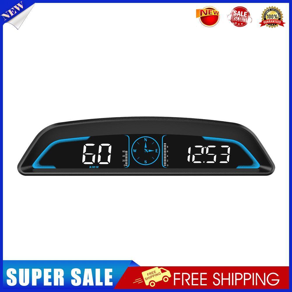 Auto Hud Display On-Board Computer Fuel Mileage Alarms Car Head Up Display