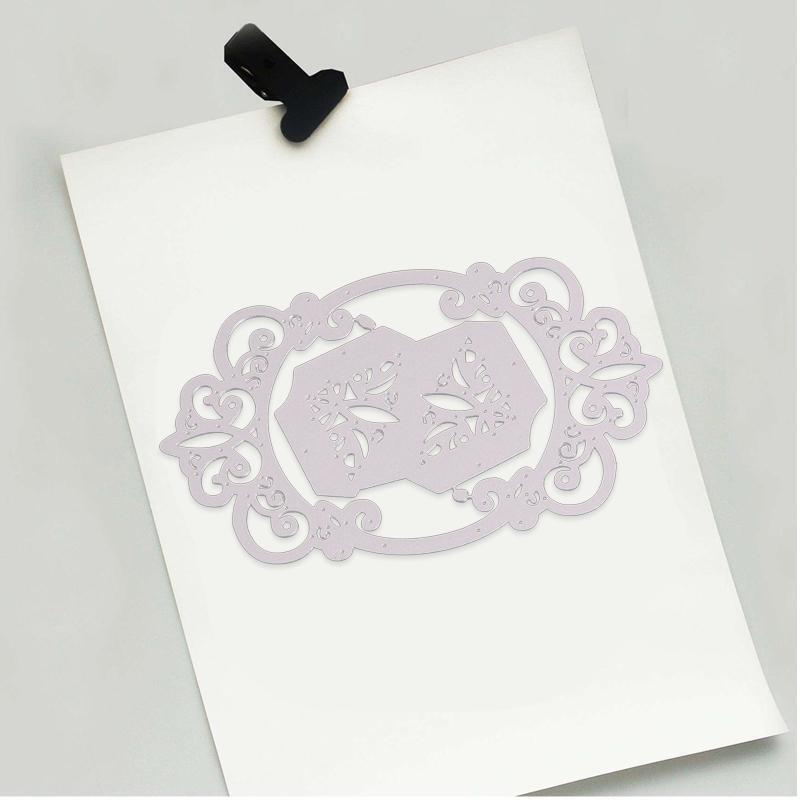 Oval Frame Metal Cutting Dies Scrapbooking Stencil Die Cuts Card Embossing DIY