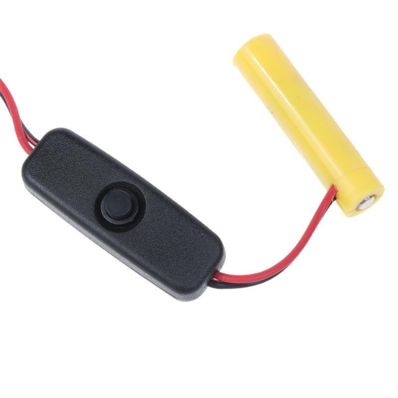 USB C to AAA (LR3 AM4) Battery Eliminator with Switch Replace 4 AAA Battery