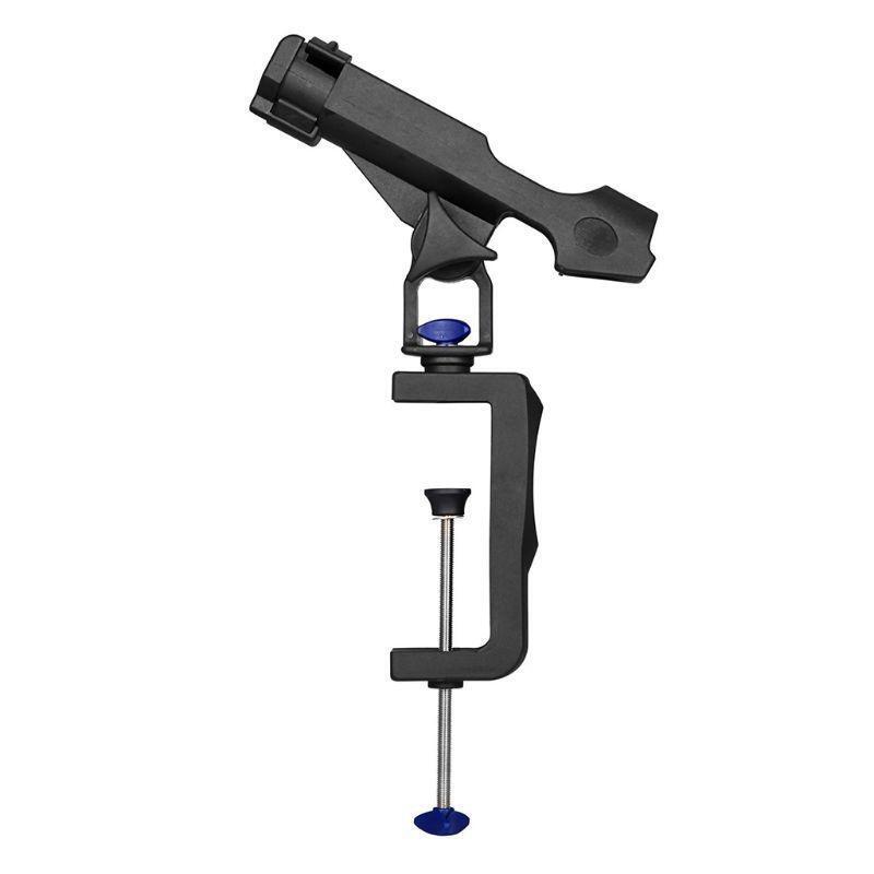 Fish Pole Racks Folding Fishing Rod Holders for Boats with Large Clamp Opening
