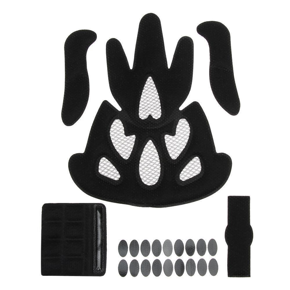 Protection Sponge Pad Foam Pads Set Helmet Inner Padding Kit with Insect Net