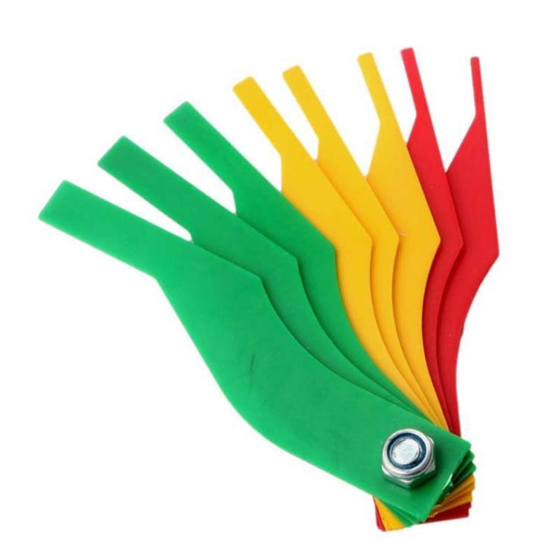 Portable 8 in 1 Automotive Brake Pad Feeler Lining Thickness Gauge Measure Tool