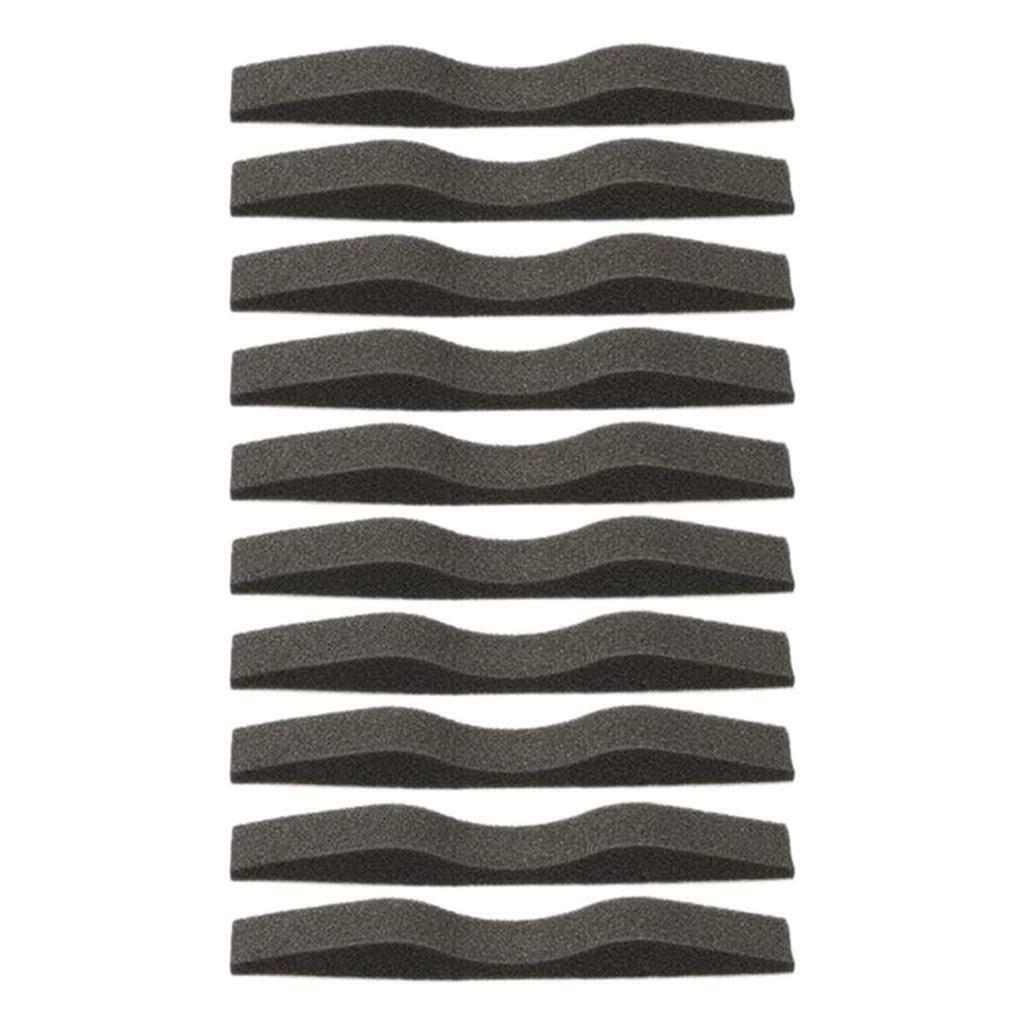 10x Black Anti Fog Sponge Nose Bridge Pads Pillow for Face Cover,