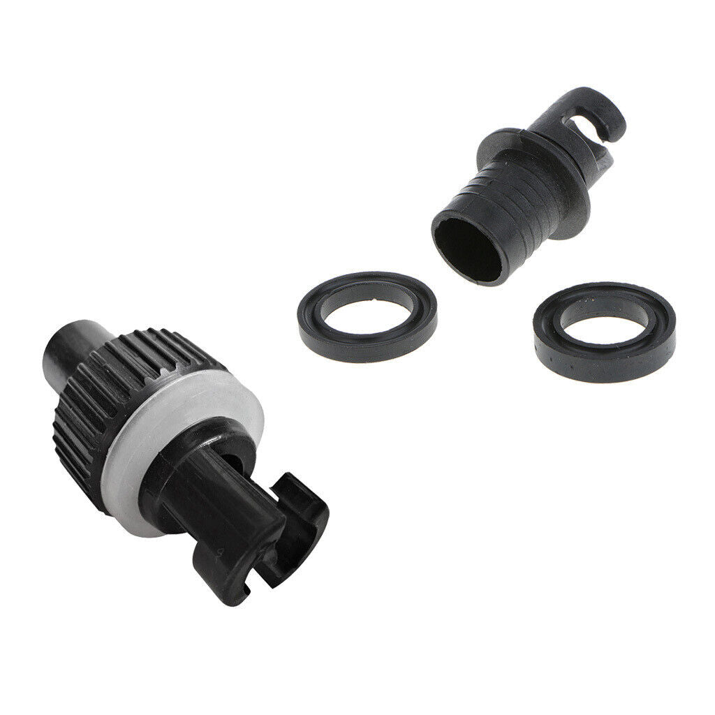 2 Pieces Air Pump Hose Valve Adapter For Inflatable Kayaks, Boats, Dinghy