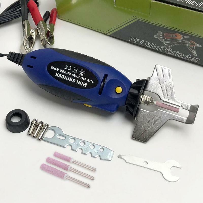 DC 12V Volt Chainsaw Sharpener Chain Saw Grinder Electric Grinder File Pro Tool