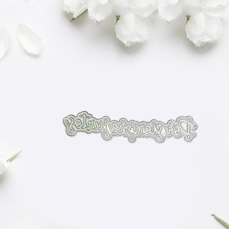 Photo Album Making DIY Crafts Words Cutting Dies Decor Paper Crafts Holiday Gift