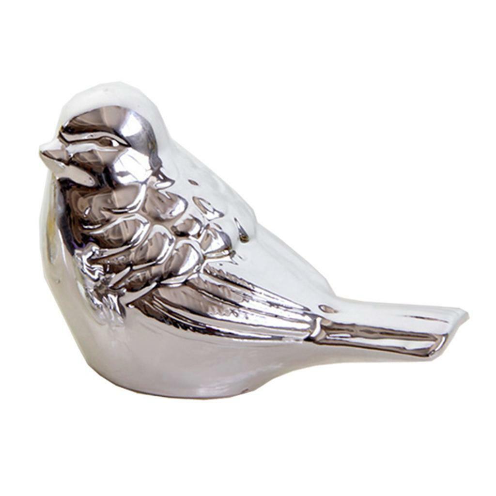 2x  Desktop Decor Plating Bird Display Nordic  Bedroom