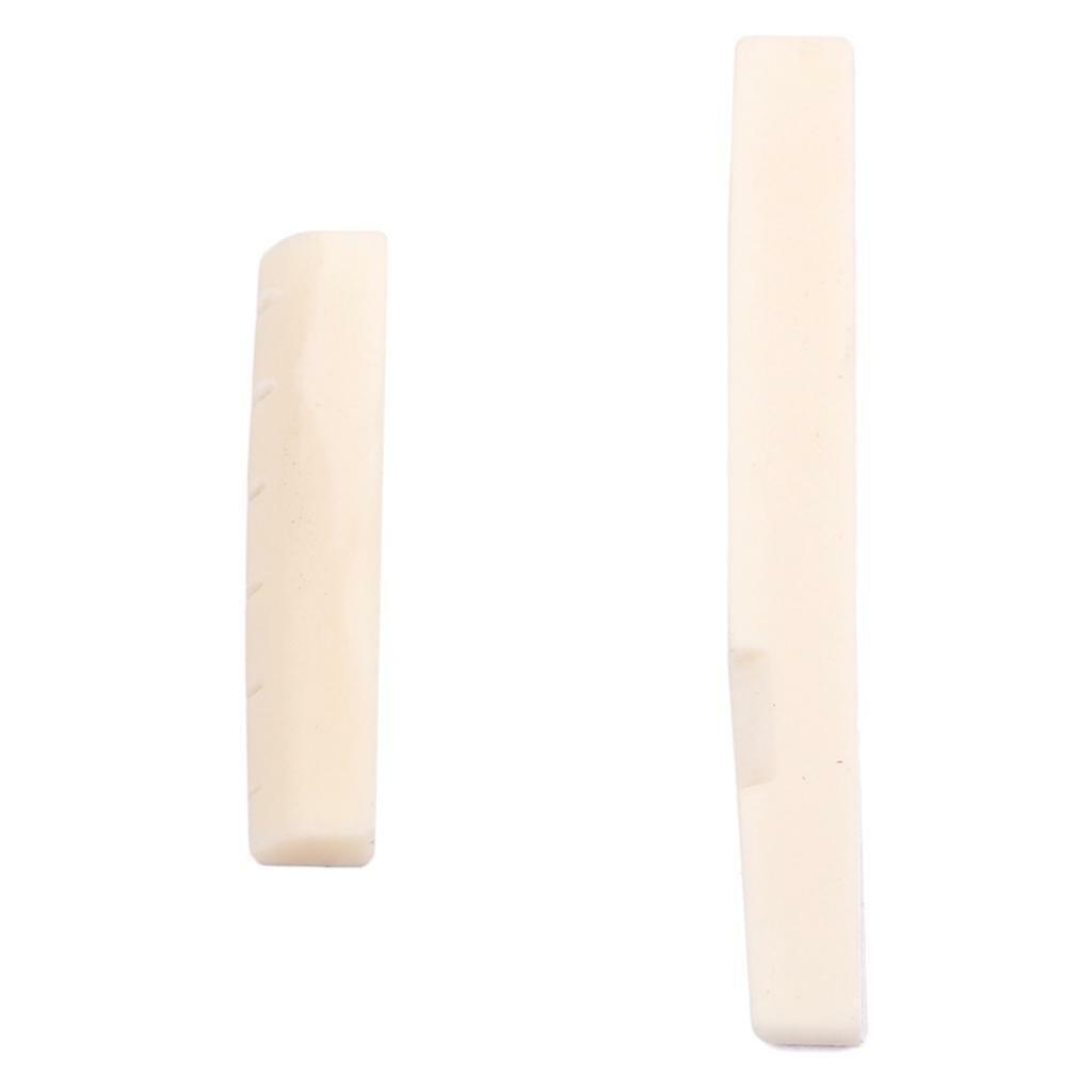 Acoustic Guitar  Professional  Nut Saddle for Guitar Bridge Part