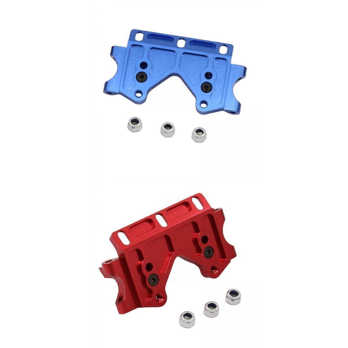 2x 1/10 Front Lower Bulkhead Upgrade Parts Replacement Accessories RC Trunk