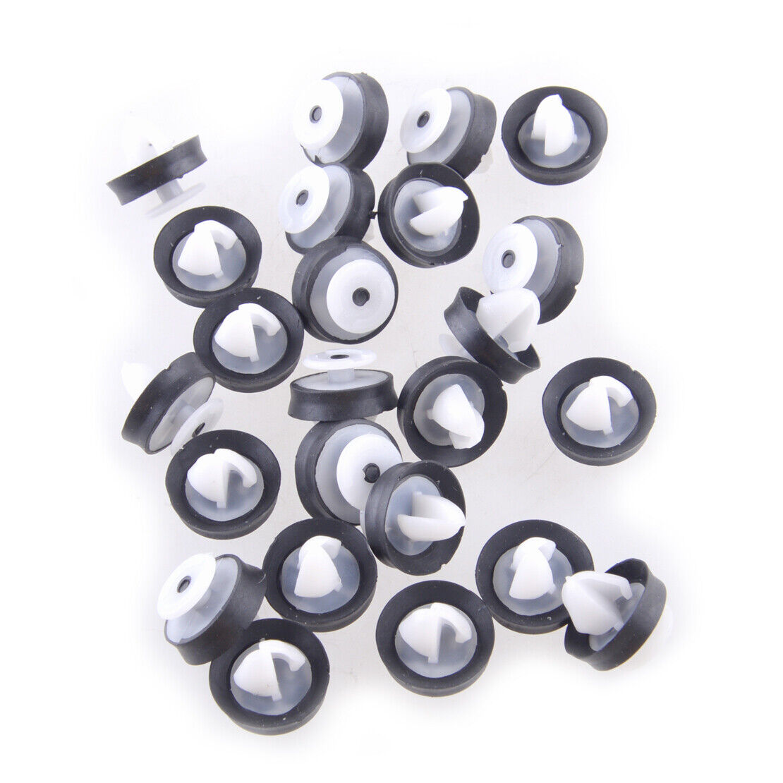 50Pcs Car Front & Rear Door Moulding Retainer with Sealer Fit For Ford Transit
