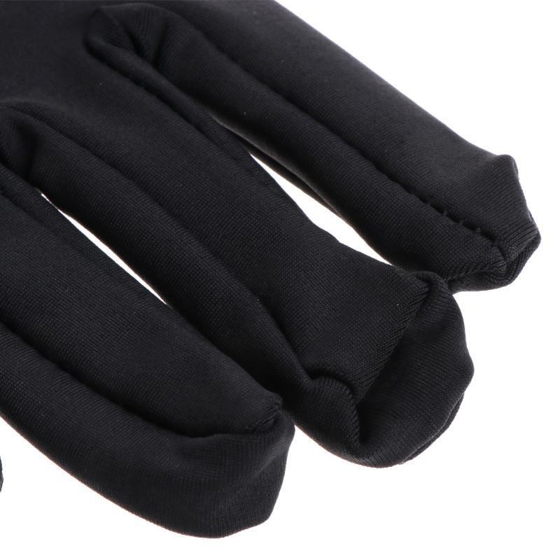 Black Gloves Jewelry Gloves Women ? Men Work Gloves for Dry Hands Drawing Gloves