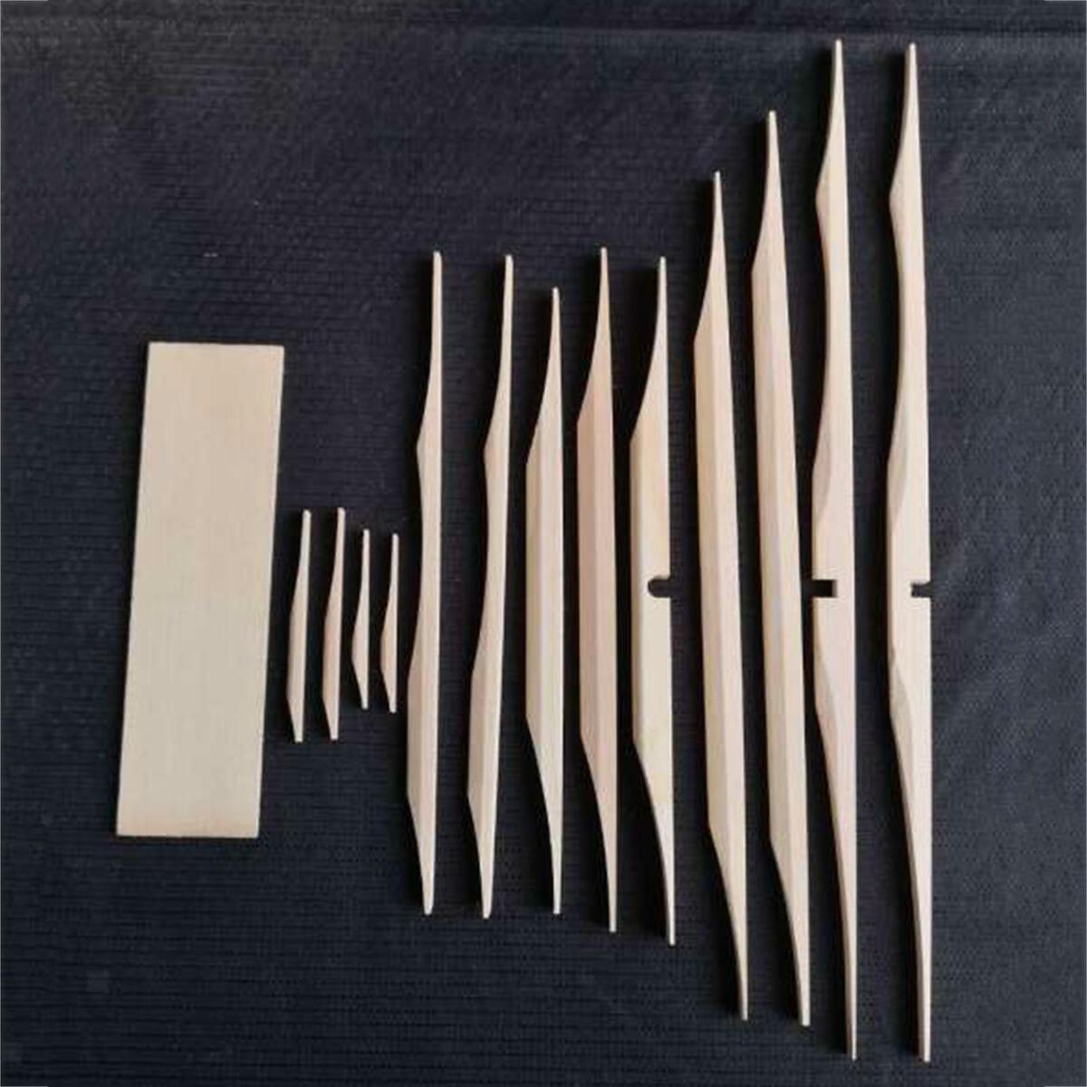 Spruce Brace  Kit for Acoustic Classical Guitar Luthier DIY