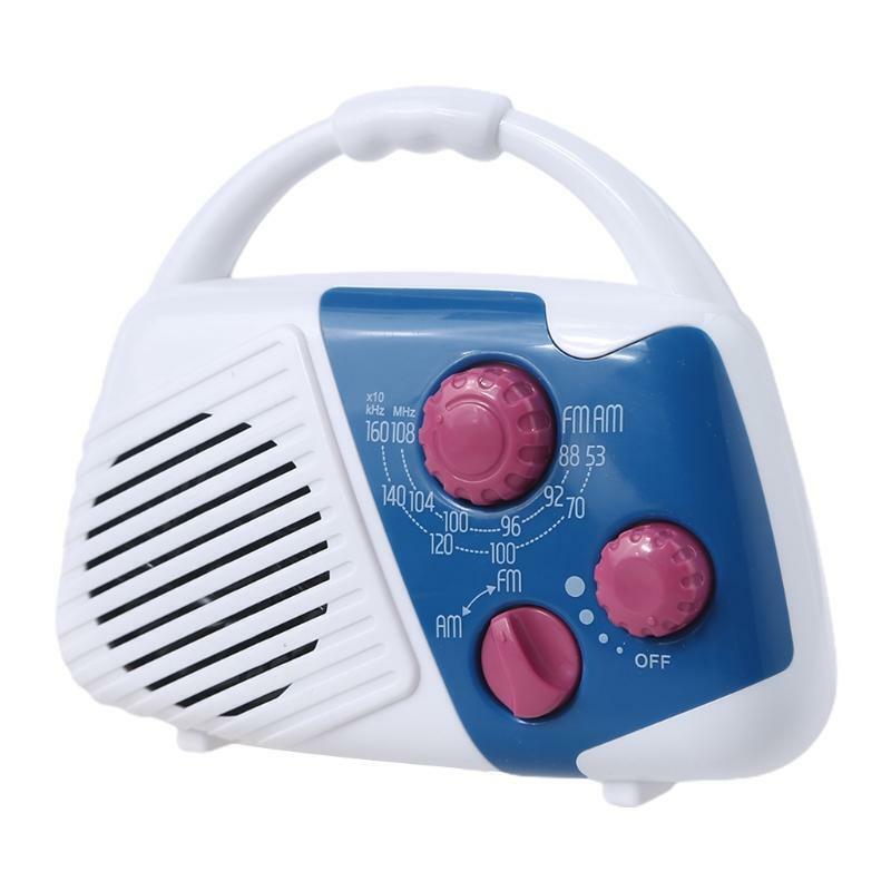 Waterproof AA Battery AM FM Radio Shower Radio With Speaker for Bathroom