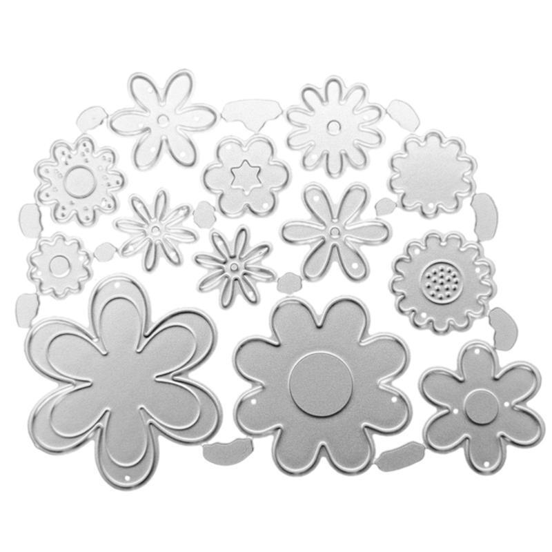 Flowers Plants Metal Die Cuts Multiple Styles Flowers Embossing Mould Template