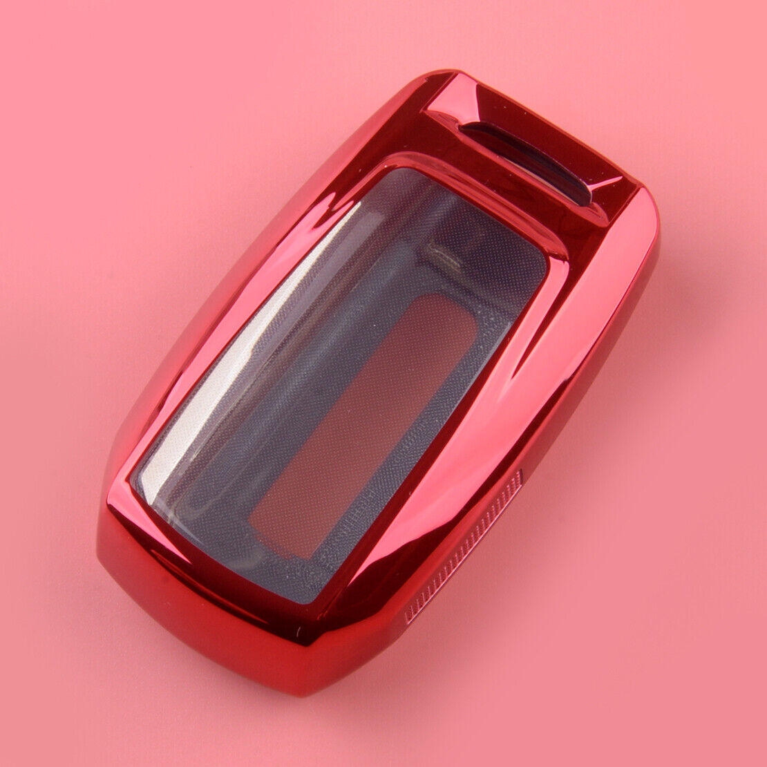 Red TPU Key Fob Cover Fit For Dodge Ram 1500 2500 3500 4500 5500 2019-2021