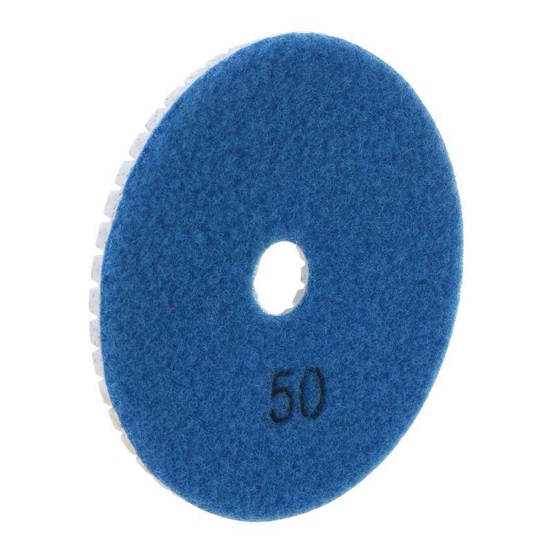 7pcs/Lot Grinding Discs 4" Wet Diamond Polishing Pad for Glass Granite Marble