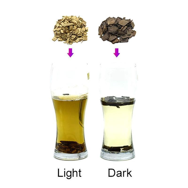 Premium Flavor Profile Toasted Oak Chip 100g/3.5oz Brewing Wine Oak Chip Supply