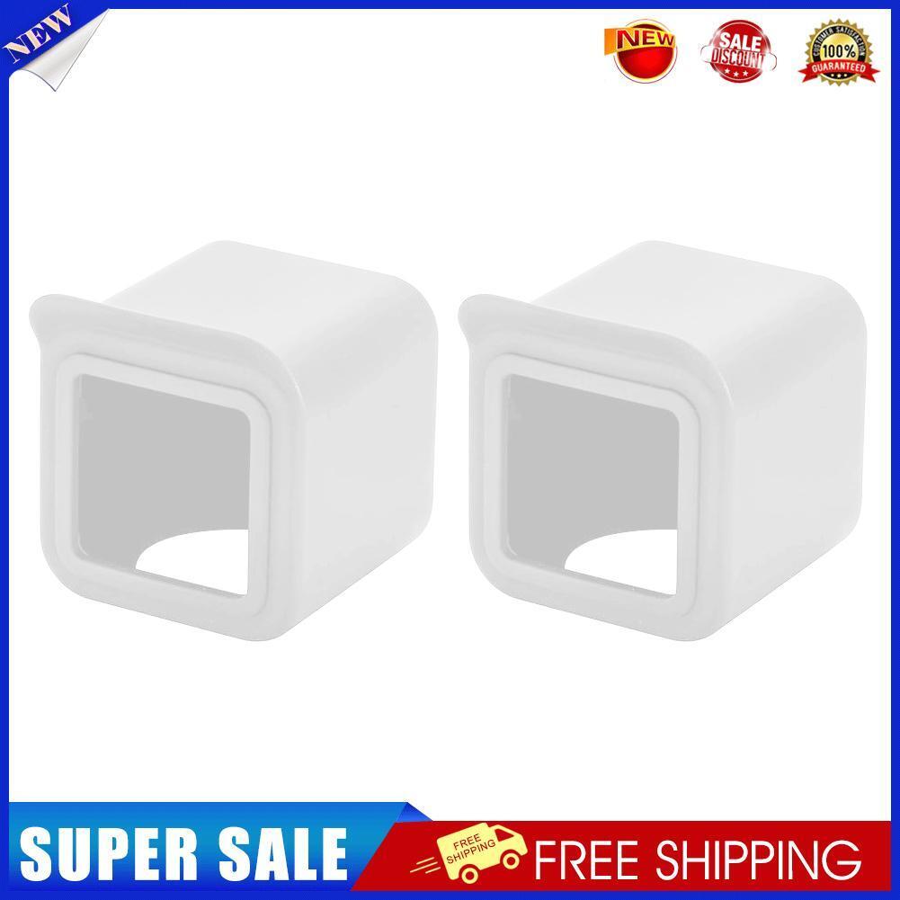 2pcs Waterproof Case for Wyze Cam V3 Security Camera Cover Skin (White)
