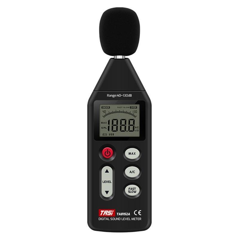 TA8152A Noise Measuring Meter 40~130dB Audio Sound Level Meter Decibel Monitor