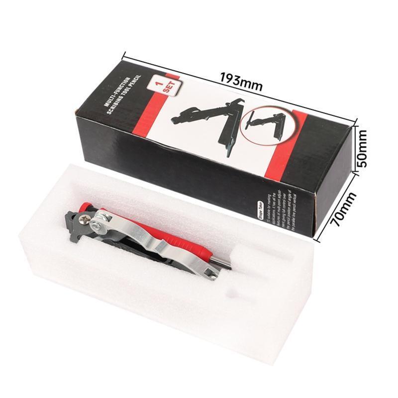 Adjustable Profile Ruler Contour Gauge Scriber Woodworking Compass Scribing Tool