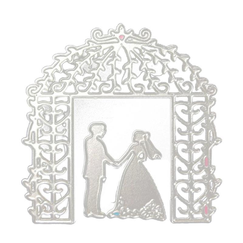Wedding Metal Cutting Dies Stencil DIY Scrapbook Album Paper Card Template Mold