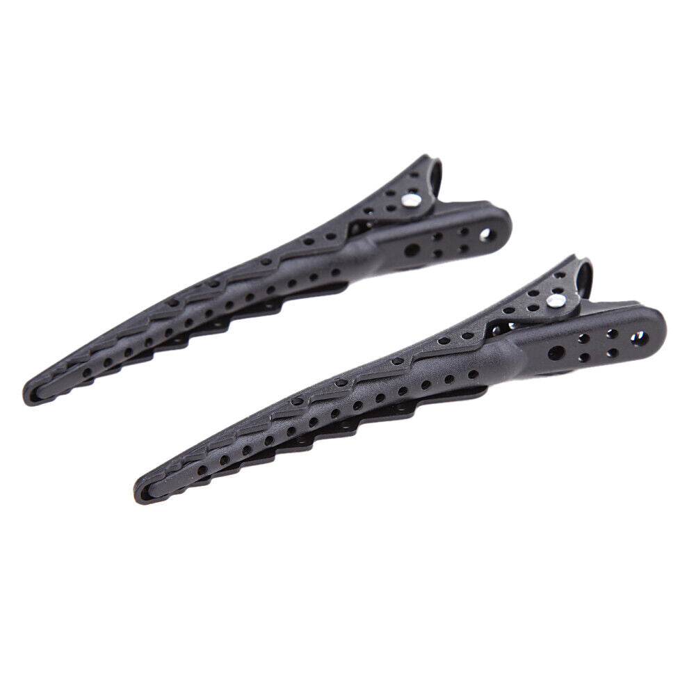 6Pcs Black Hairpin Clip Mouth Salon Hair Tools Accessories Hair Care Stylin
