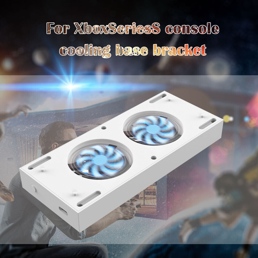 TYX-0658 with 2 Cooling Fans Stand Game Console Holder for Xbox Series S