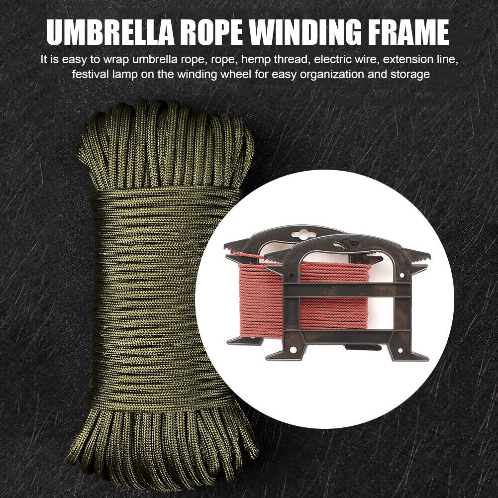 Fishing Line Cable Outdoor Paracord Winder Parachute Lanyard Spool Holder
