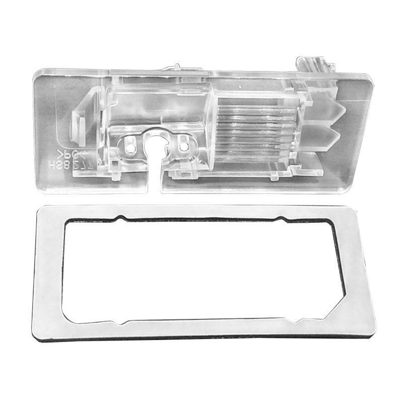 Vehicle Reversing Camera Bracket Plastic License Plate Lights Holder for Variant
