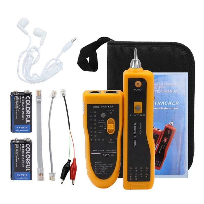 Lan Cable Tester Cat5 Cat6 RJ11 RJ45 Utp Stp Detector Line Locator Tracker Phone