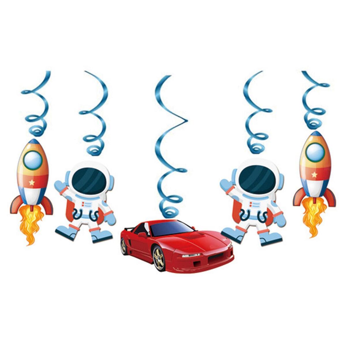 26Pcs Cute Space Themed Party Supplies for Wedding Baby Shower Decorations