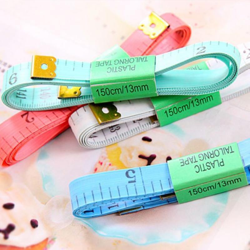 Body Measuring Tape Sewing Ruler Fashion Tape Fabric Tape Measure 150cm/60"