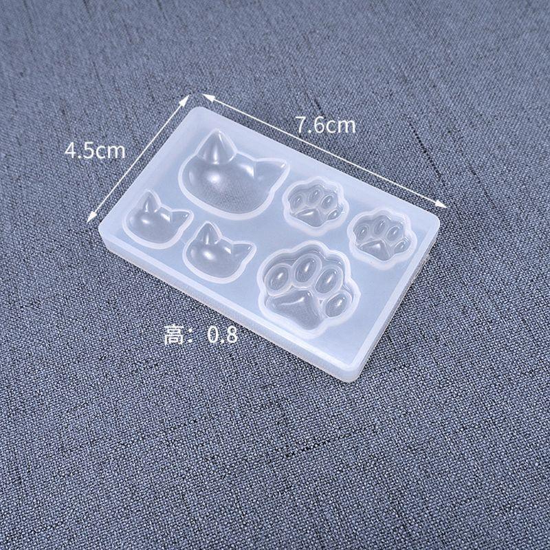 Moon Star Cat Claw Love Silicone Mold Diy Jewelry Decoration Molds Home Decor