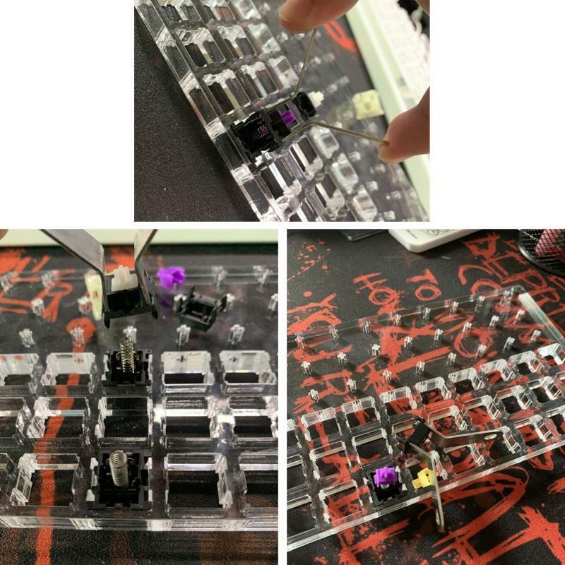 Switch Tester/Opener for Gateron Kailh Cherry MX Switches 8PCS Keyboard Lube Kit