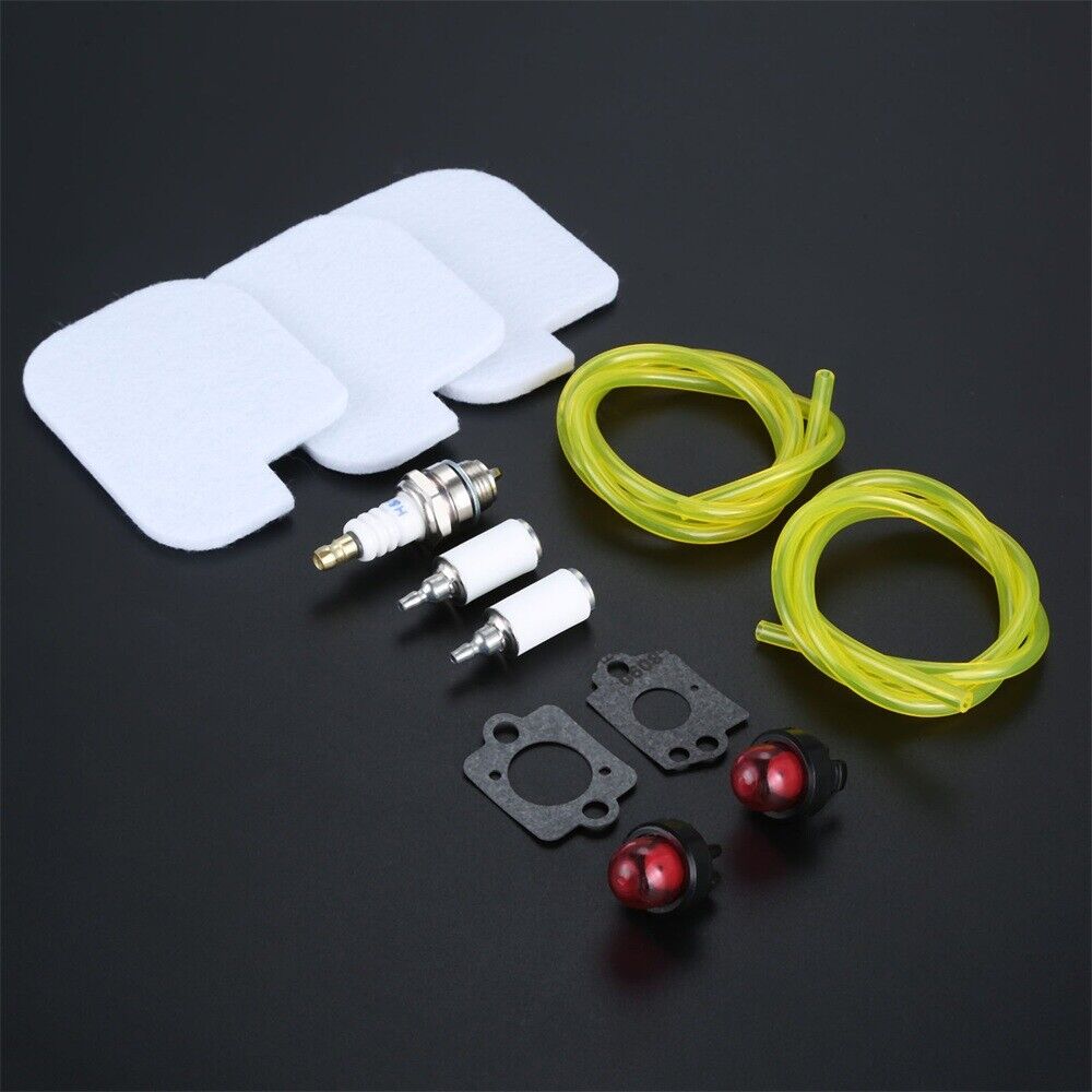 Air Filter Fuel Line Kit for Poulan P3314 P3816 P4018 PPB4218 S1970 Gas Chainsaw
