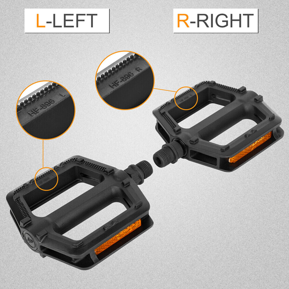 1 Pair Anti Slip Bicycle Pedals MTB Road Cycling Flat Platform Footboard