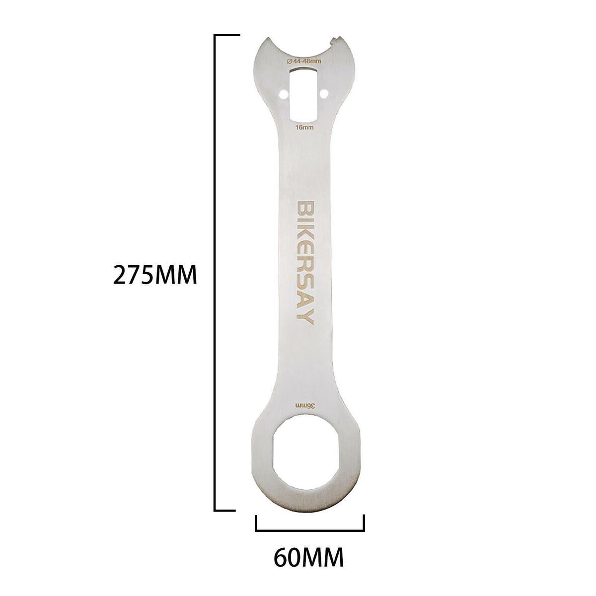 Wrench 44-48mm Lock Rings Steel Bicycle Spanner  Maintenance Remove