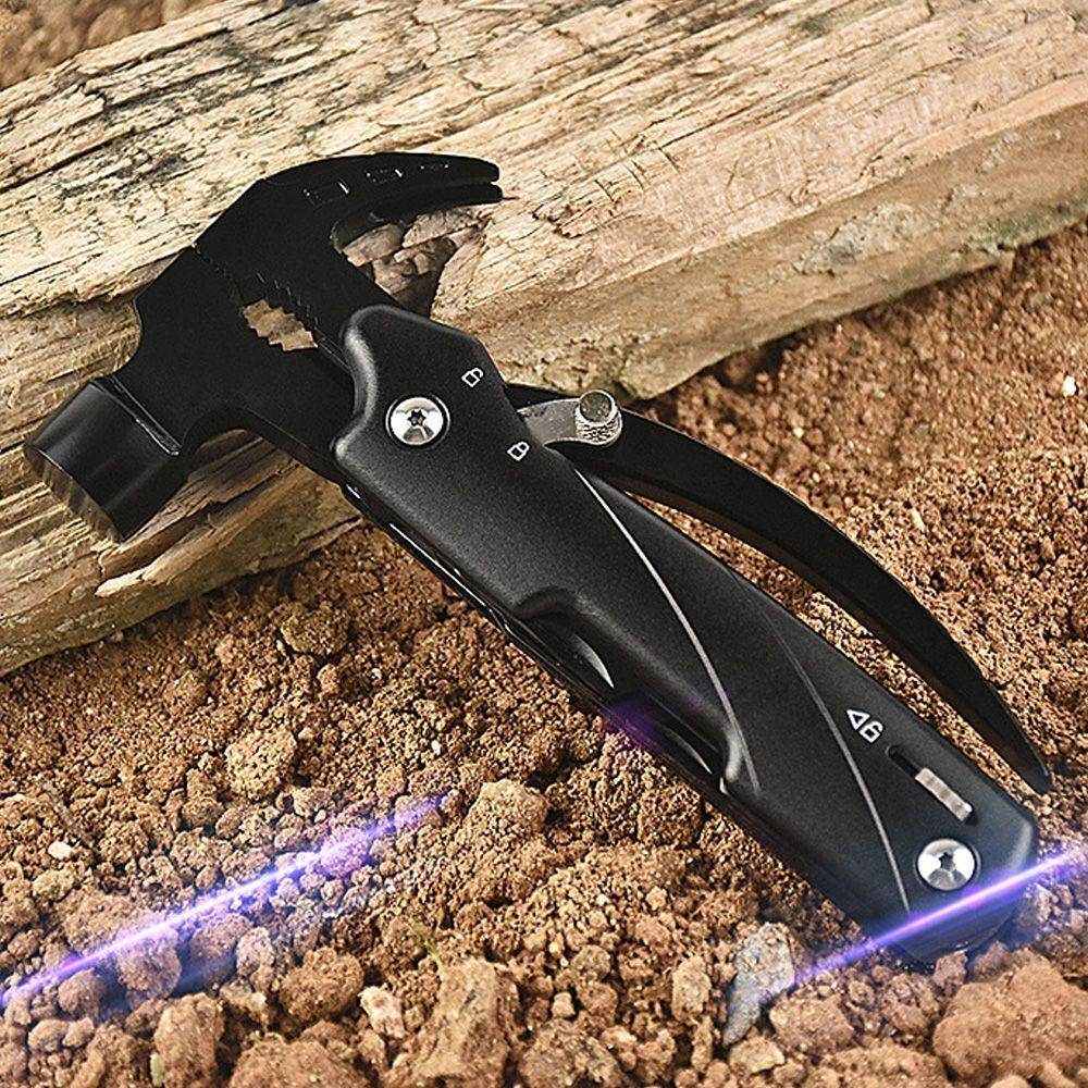 Tool Outdoor Hiking Multifunctional Multitool Claw Hammer Folding Hammer Pliers