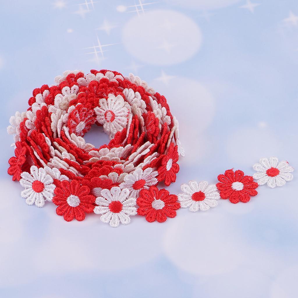 Lace Trims Crafts Ribbon Embroidered Patches Lace DIY Scrapbooking Decor