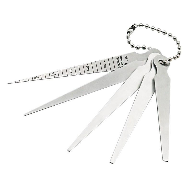 Welding Taper Feeler Gauge with Clear Scale Wear-resisting & Anti-rust Measure