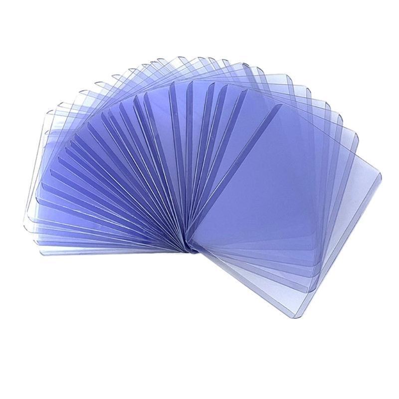 25 Pieces Clear Cards Sleeves Standard Size Board Game Card Sleeves Card Bag
