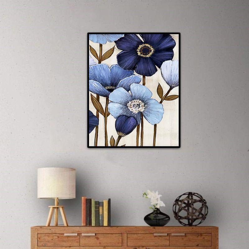 OrchidDIY Oil Painting Paint By Numbers Kits with Brushes Acrylics Painting Kits