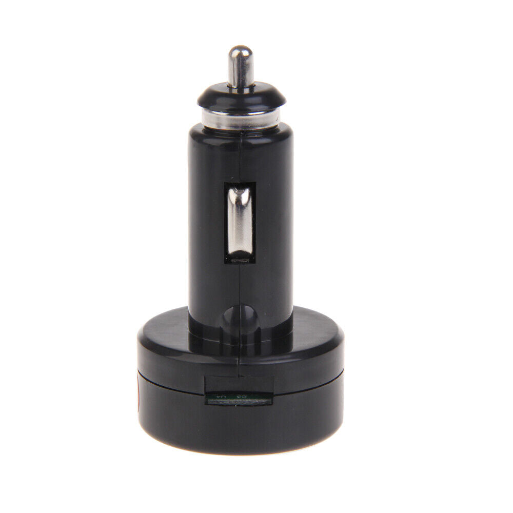 DF-01-V Car Voltmeter Cigarette Lighter Charger Green Digital Display